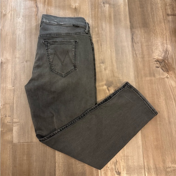 MOTHER Denim - Mother The Dropout in Last Chance Saloon (gray) Size 29